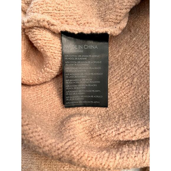 CLUB MONOCO Women's Boucle Pant in Pink/Rose Sz L NWT - Picture 9 of 9